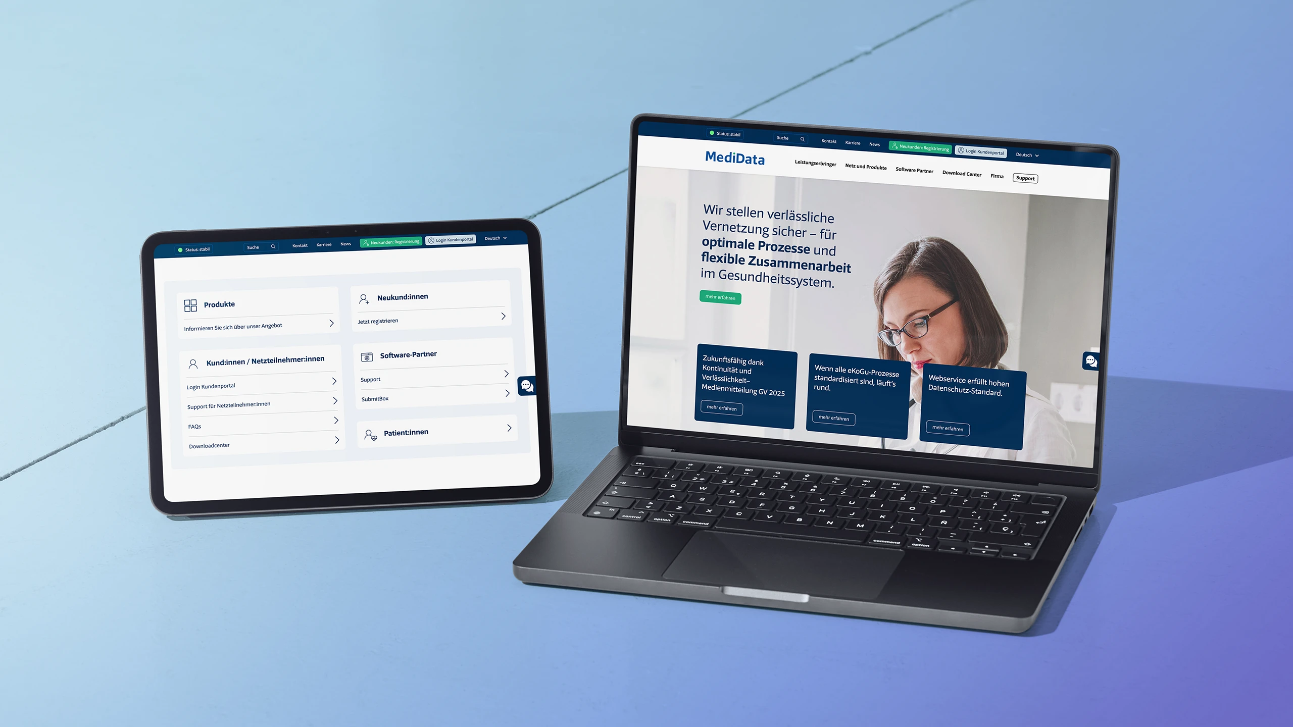 MediData_Mockup_Website